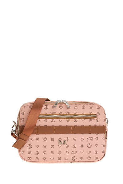 Bilik Deri Monogram Kadın Çapraz Askılı Çanta