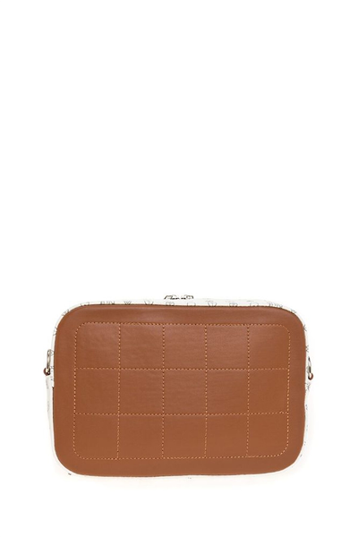 Bilik Deri Monogram Kadın Çapraz Askılı Çanta