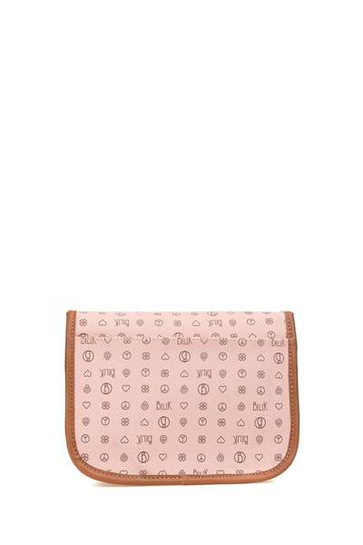 Bilik Deri Monogram Kadın Çapraz Askılı Çanta