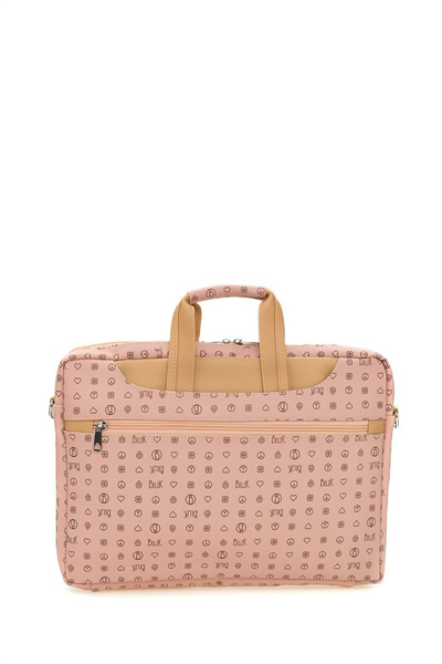Bilik Deri Monogram Kadın Laptop & Evrak Çantası