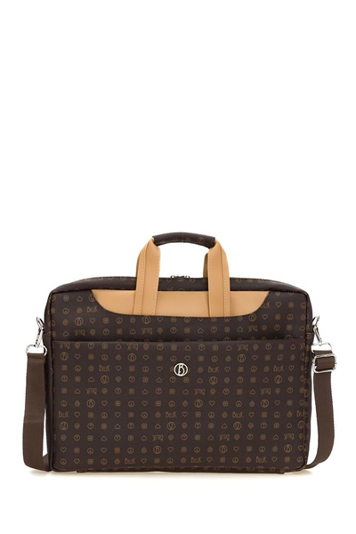 Bilik Deri Monogram Kadın Laptop & Evrak Çantası