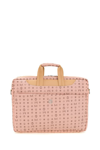 Bilik Deri Monogram Kadın Laptop & Evrak Çantası