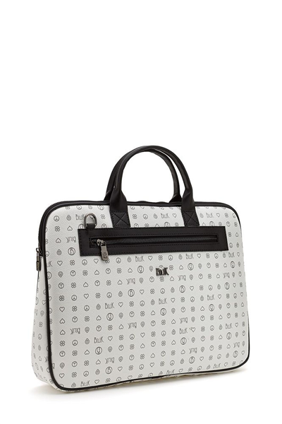 Bilik Deri Monogram Unisex Laptop & Evrak Çantası