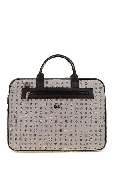 Bilik Deri Monogram Unisex Laptop & Evrak Çantası