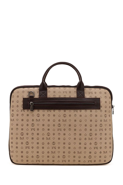 Bilik Deri Monogram Unisex Laptop & Evrak Çantası