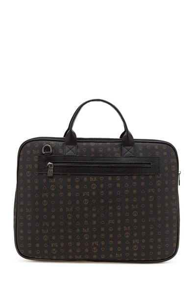 Bilik Deri Monogram Unisex Laptop & Evrak Çantası