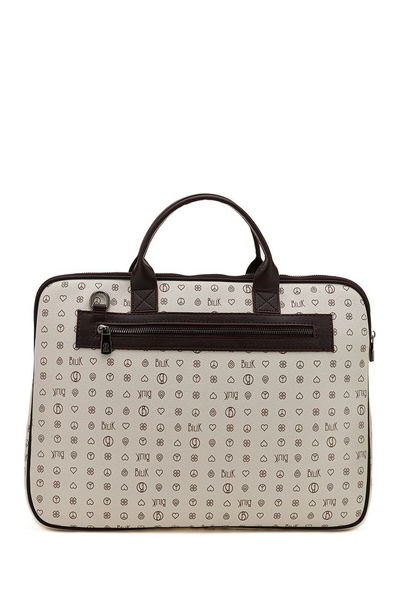Bilik Deri Monogram Unisex Laptop & Evrak Çantası