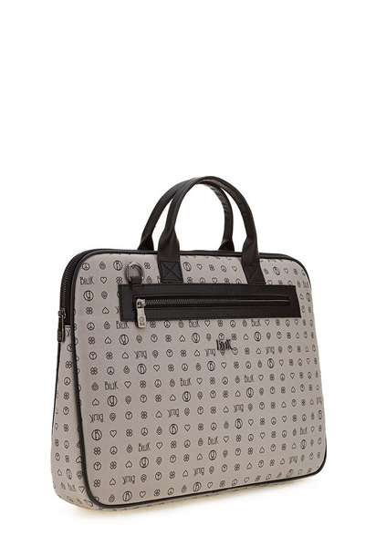 Bilik Deri Monogram Unisex Laptop & Evrak Çantası