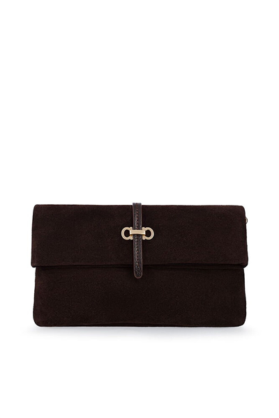 Bilik Deri Suede Kadın Portföy & Clutch Çanta