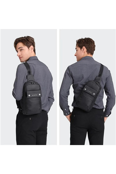 Cactive Logo Detaylı Erkek Body Bag