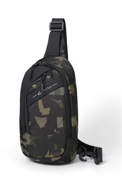 Cactive Logo Detaylı Erkek Body Bag