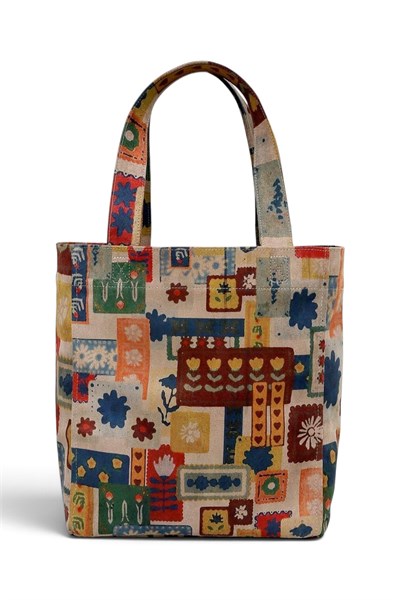 Dogo Anatolian Patterns Tag Bag Large Kadın Omuz Çantası