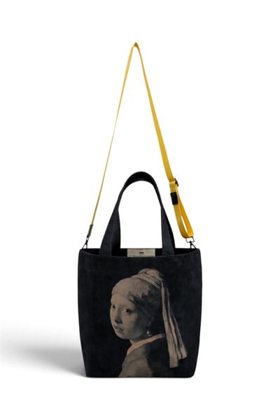 Dogo Girl With a Pearl Earring Tag Bag Large Kadın Omuz Çantası