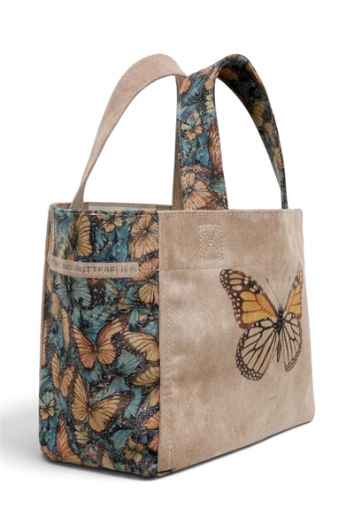 Dogo Moths And Butterflies Tag Bag Medium Kadın Omuz Çantası