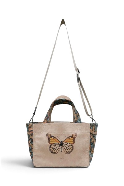 Dogo Moths And Butterflies Tag Bag Medium Kadın Omuz Çantası