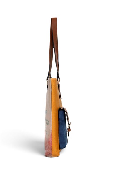 Dogo Paperflower Multi Pocket Bag Kadın Omuz Çantası