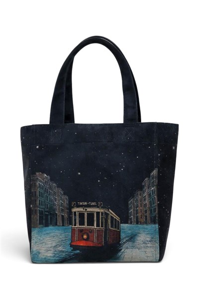 Dogo Paws on Taksim Tag Bag Large Kadın Omuz Çantası