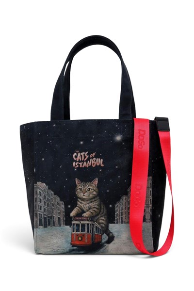 Dogo Paws on Taksim Tag Bag Large Kadın Omuz Çantası