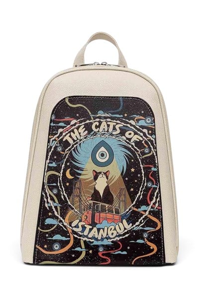 Dogo The Cats of Istanbul Tidy Bag Kadın Sırt Çantası
