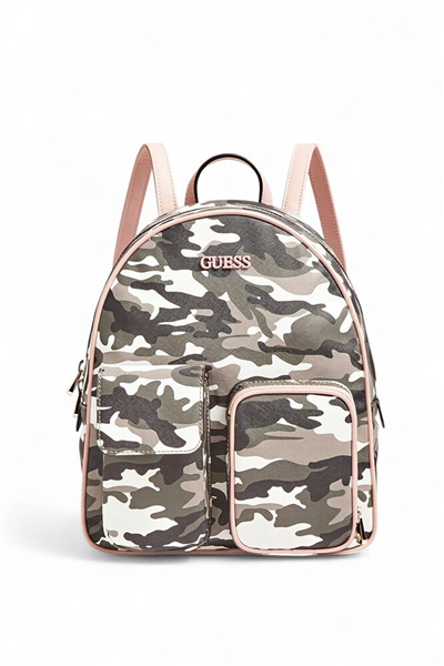 Guess Kamuflaj Kadın Sırt Çantası