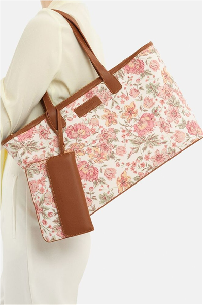 Laura Ashley Logo Detaylı Kadın Omuz Çantası