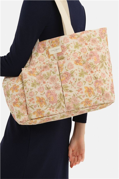 Laura Ashley Logo Detaylı Kadın Omuz Çantası