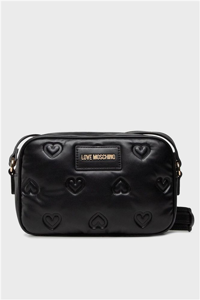 Love Moschino Logo Detaylı Kadın Çapraz Askılı Çanta