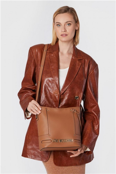 Love Moschino Logo Detaylı Kadın Çapraz Askılı Çanta