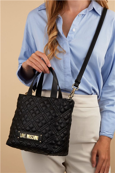 Love Moschino Logo Detaylı Kadın Omuz Çantası