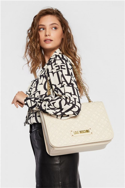 Love Moschino Logo Detaylı Kadın Omuz Çantası