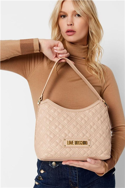 Love Moschino Logo Detaylı Kadın Omuz Çantası