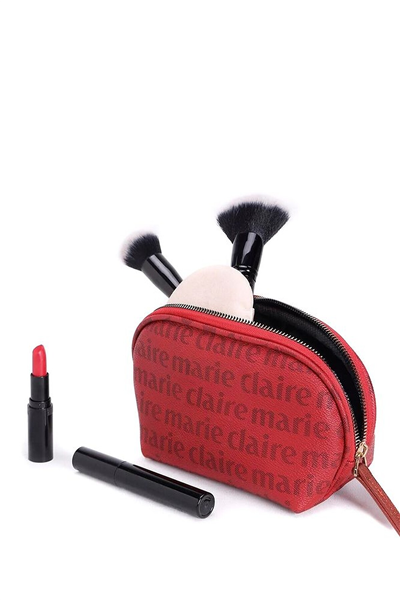 Marie Claire Logo Detaylı Kadın Makyaj Çantası