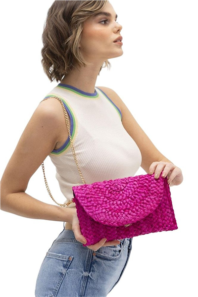 Matthew Cox Hasır Kadın Portföy & Clutch Çanta