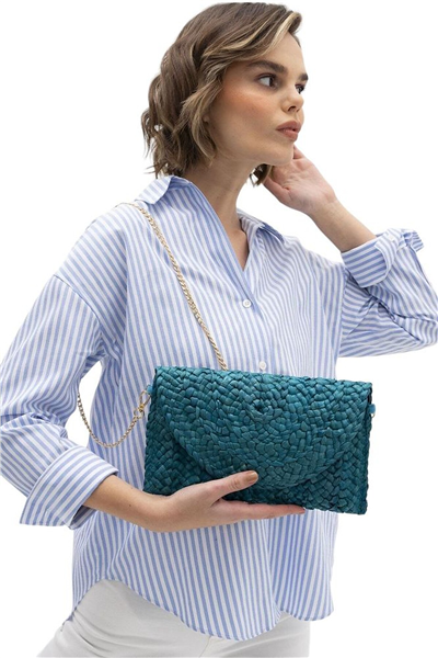 Matthew Cox Hasır Kadın Portföy & Clutch Çanta