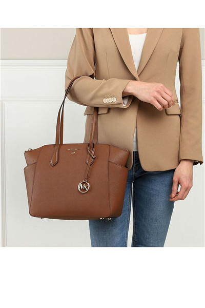 Michael Kors Hakiki Deri Kadın Omuz Çantası