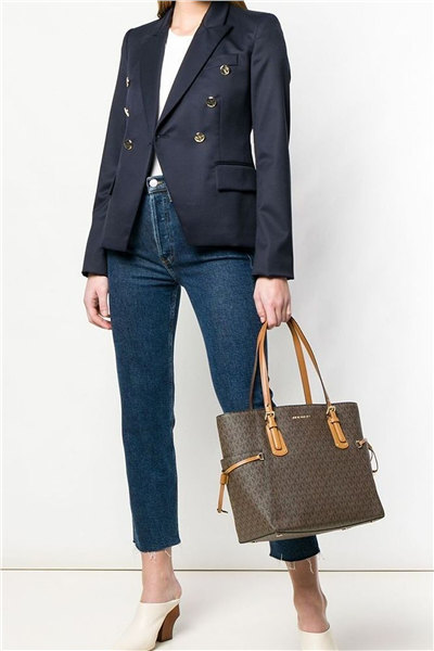 Michael Kors Hakiki Deri Kadın Omuz Çantası