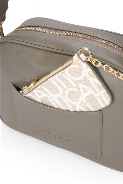 Nautica Logo Detaylı Kadın Çapraz Askılı Çanta