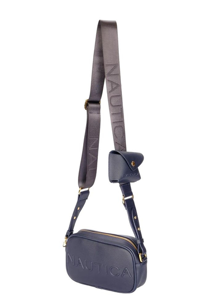 Nautica Logo Detaylı Kadın Çapraz Askılı Çanta
