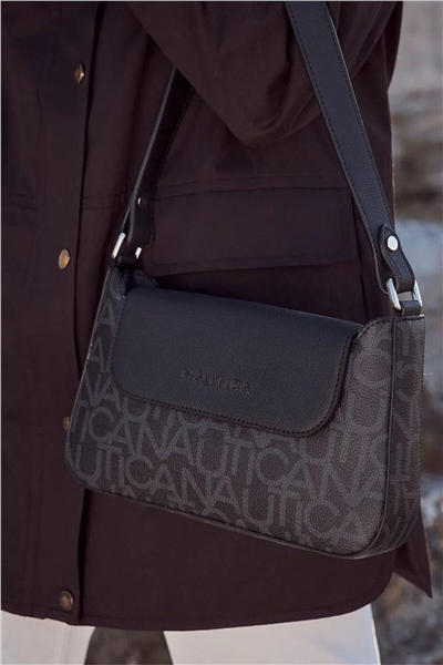 Nautica Logo Detaylı Kadın Omuz Çantası