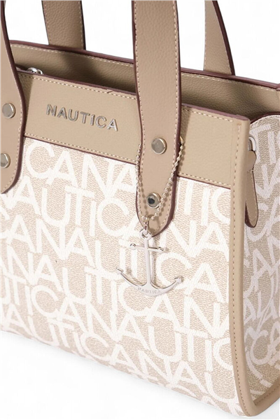 Nautica Logo Detaylı Kadın Omuz Çantası
