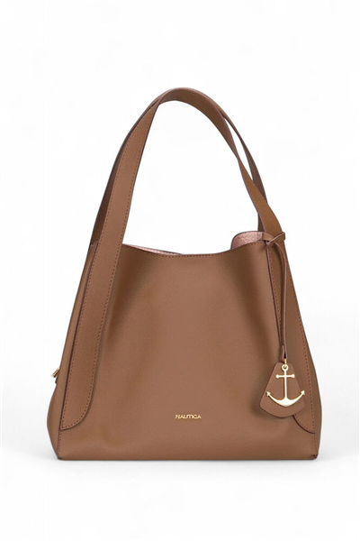 Nautica Logo Detaylı Kadın Omuz Çantası