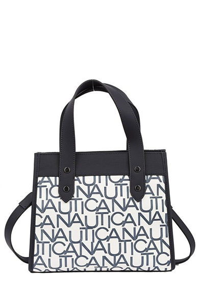 Nautica Logo Detaylı Kadın Omuz Çantası