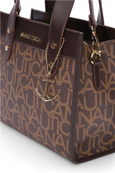 Nautica Logo Detaylı Kadın Omuz Çantası