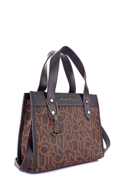 Nautica Logo Detaylı Kadın Omuz Çantası