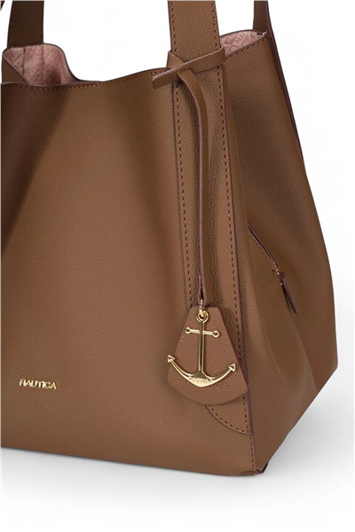 Nautica Logo Detaylı Kadın Omuz Çantası