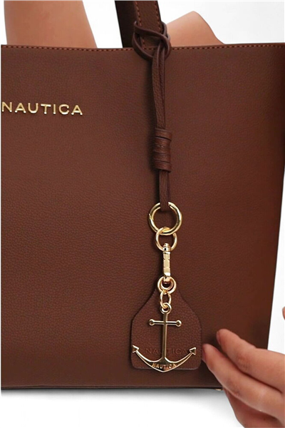 Nautica Logo Detaylı Kadın Omuz Çantası