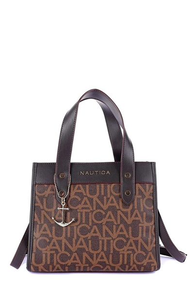Nautica Logo Detaylı Kadın Omuz Çantası