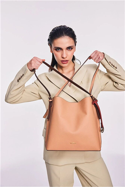 Nautica Logo Detaylı Kadın Omuz Çantası