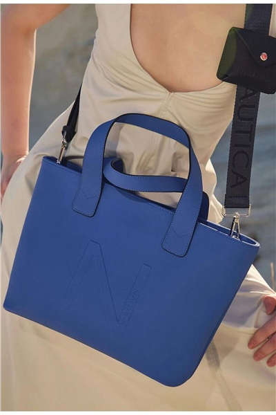 Nautica Logo Detaylı Kadın Omuz Çantası