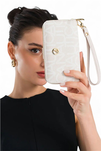 Nautica Monogram Kadın Portföy & Clutch Çanta